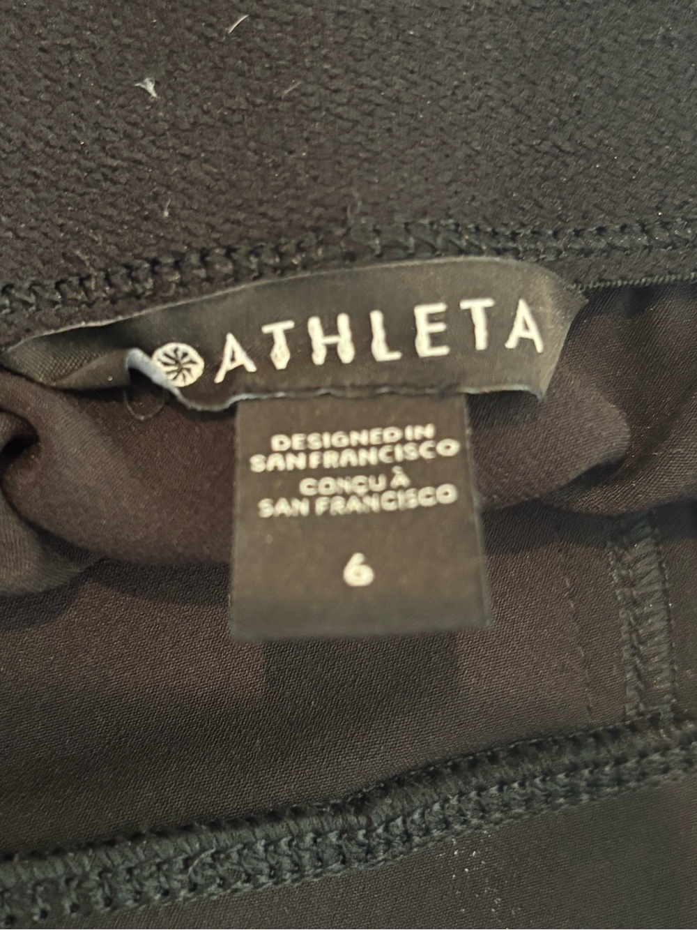 Athleta Endless High Rise Cargo Pants Black Size 6 - Picture 11 of 12